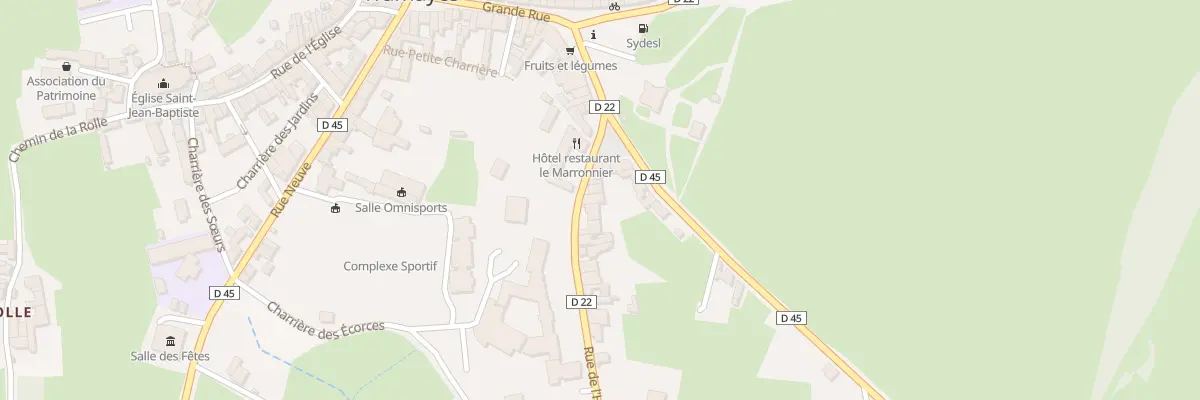 Plan du 5 Rue de l’Hopital à Tramayes