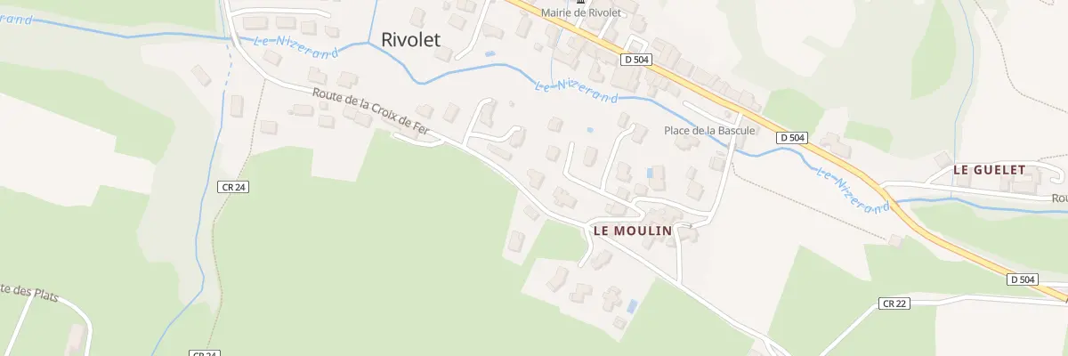 Plan du 5147 Le Moulin à Rivolet