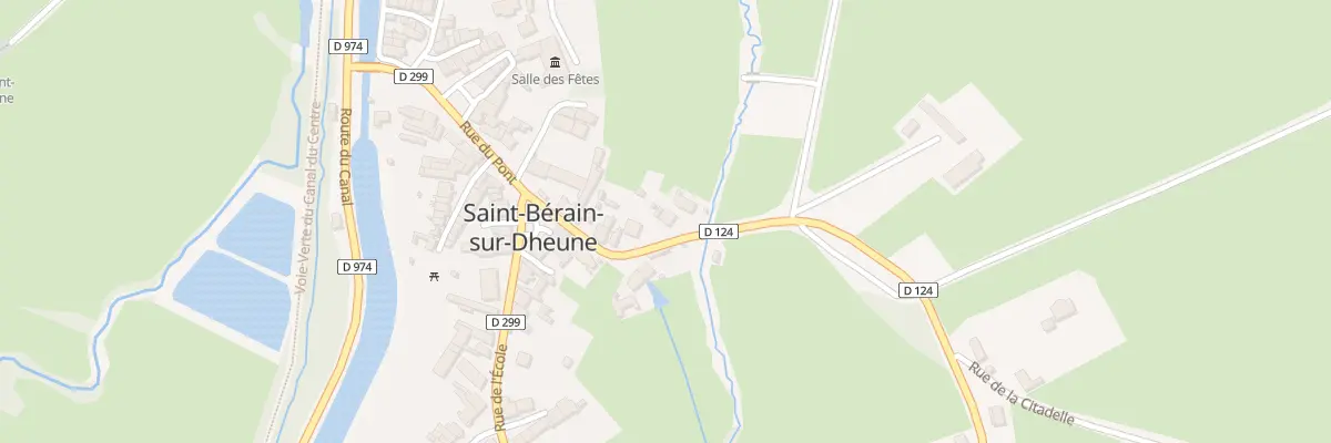 Plan du 7 Rte de la Vallée des Vaux à Saint-Bérain-sur-Dheune