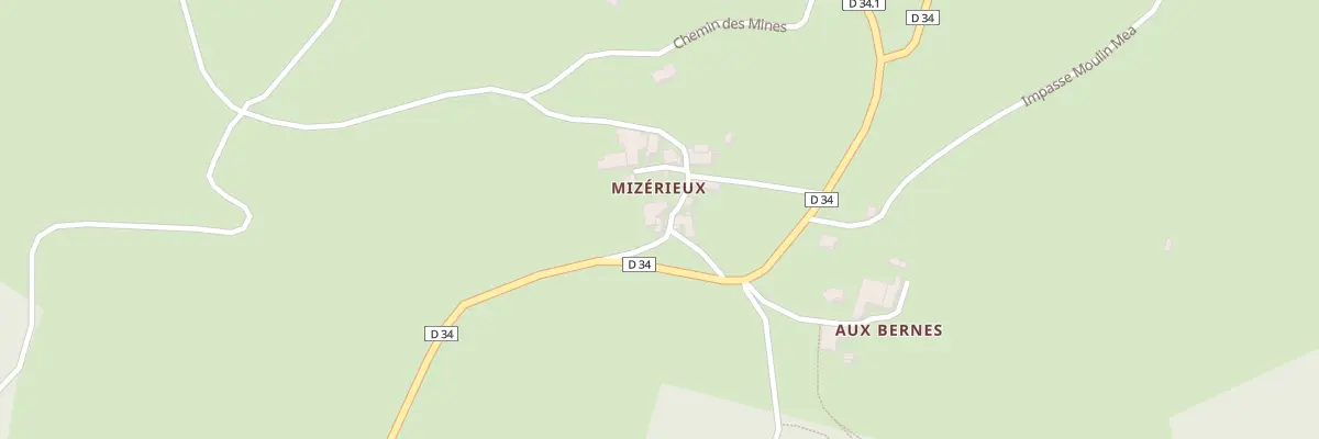 Plan du 45 Imp de Mizérieux à Colombier