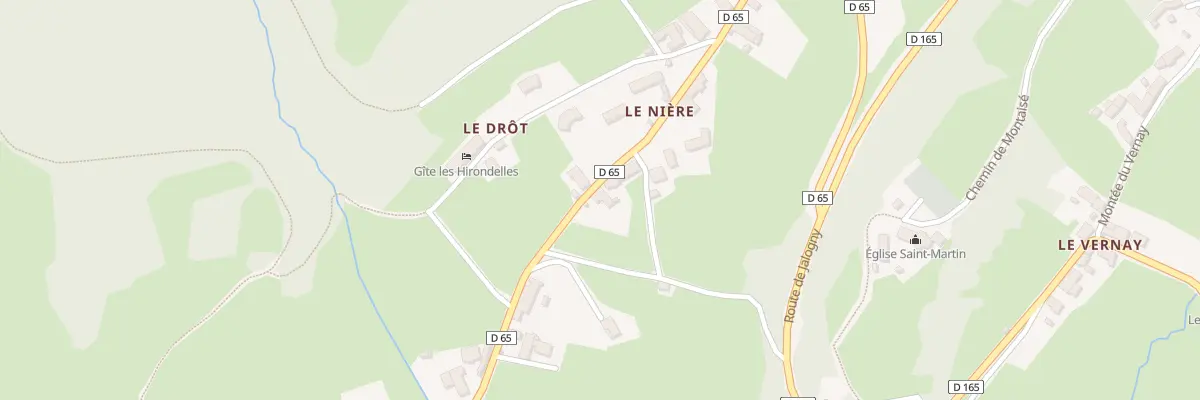 Plan du 5007 Au Niere à Château
