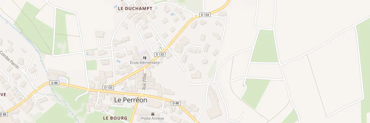 Plan du 38 Rue de la Saigne au Perréon