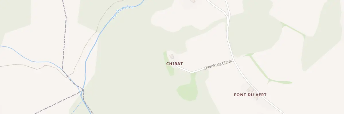 Plan du 5080 Chirat à Saint-Apollinaire-de-Rias