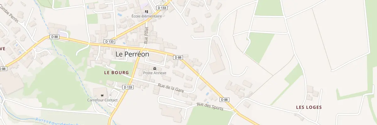 Plan du 115 Rue Louveigne au Perréon