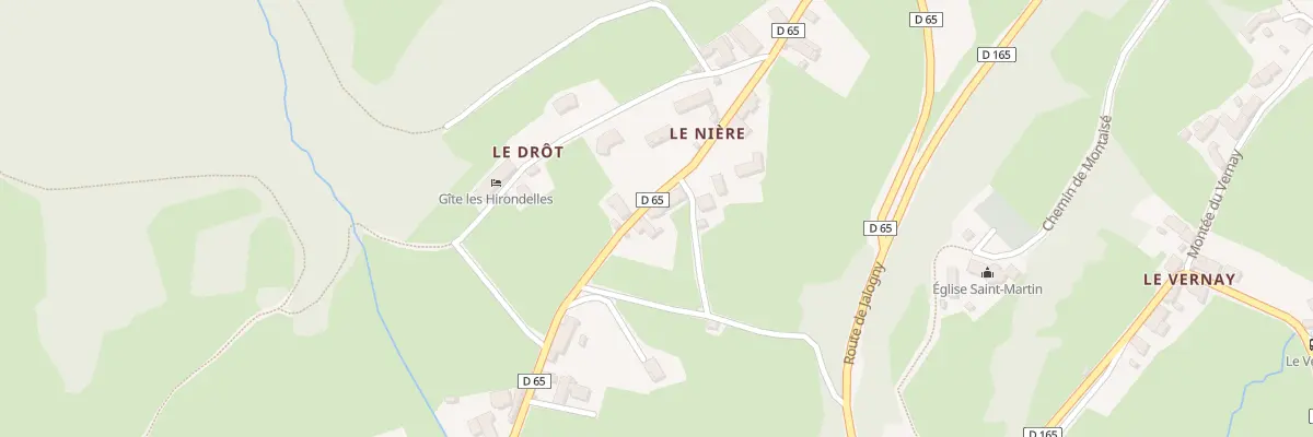 Plan du 5008 Au Niere à Château