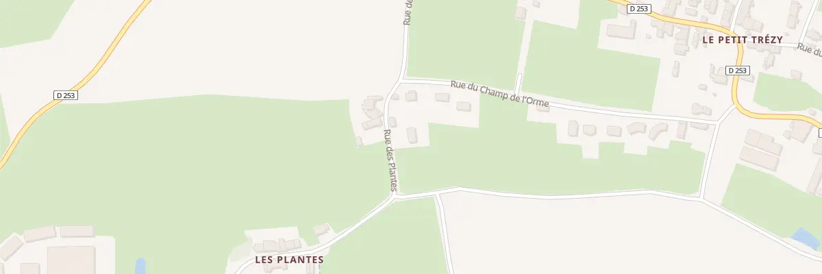 Plan du 12 Rue des Plantes à Saint-Jean-de-Trézy