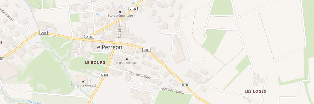 Plan du 123 Rue Louveigne au Perréon