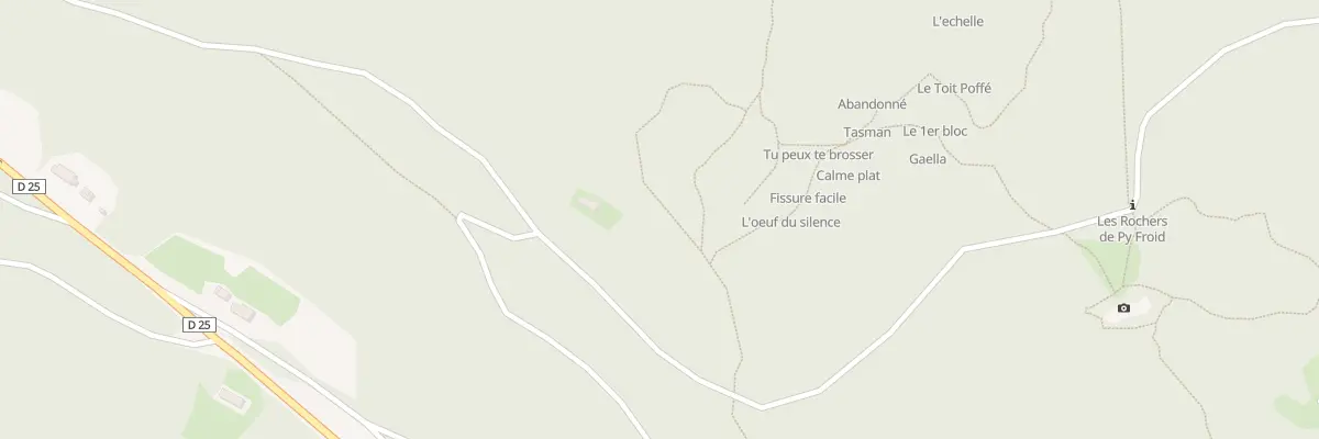 Plan du 212 Che de Py Froid à Yzeron