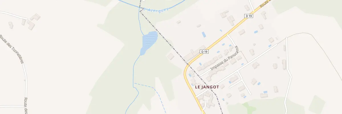Plan du 723 Rte de Lentilly au Breuil
