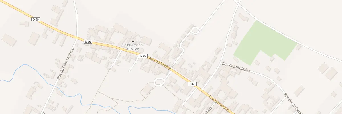 Plan du 29 Rue du Nochet à Saint-Amand-sur-Fion