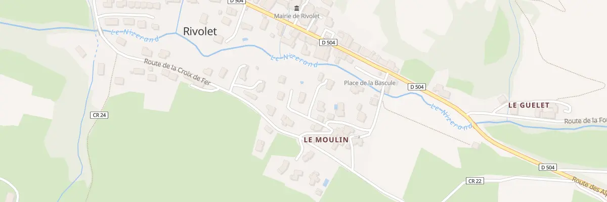 Plan du 5135 Le Moulin à Rivolet