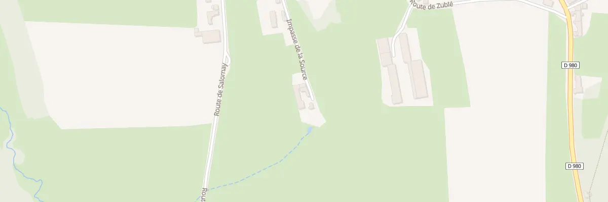Plan du 5018 Zuble à La Vineuse sur Fregande