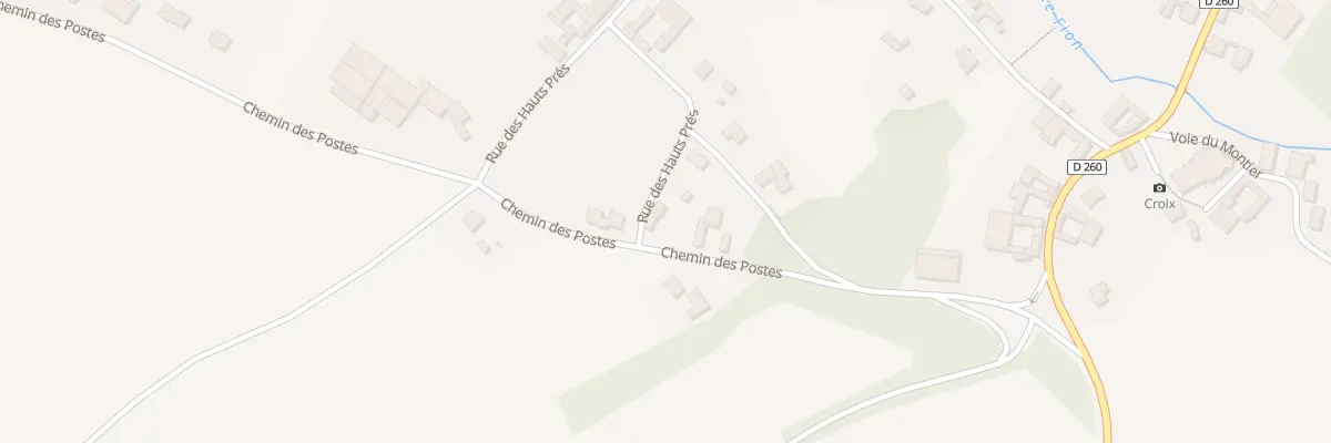 Plan du 3 Che des Postes à Saint-Amand-sur-Fion