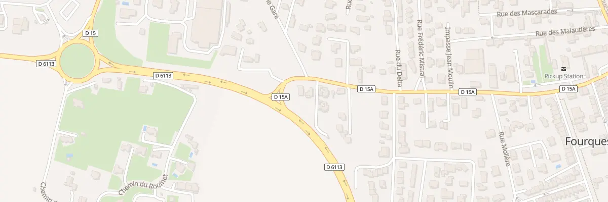 Plan du 6109 Collongues et Cornille à Fourques