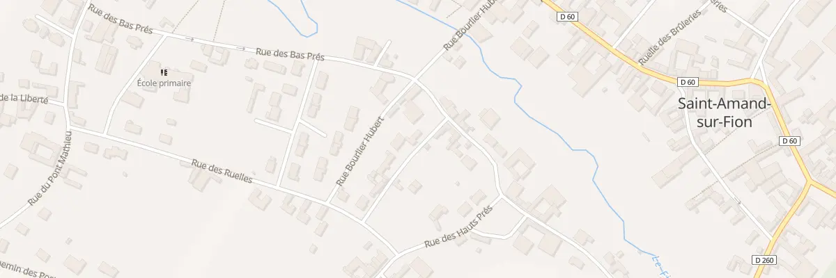 Plan du 1 Rue de la Cour Miracle à Saint-Amand-sur-Fion