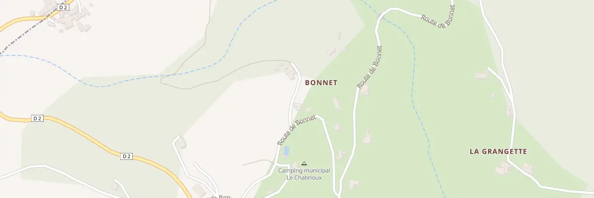 Plan du 5304 Bonnet à Saint-Michel-de-Chabrillanoux