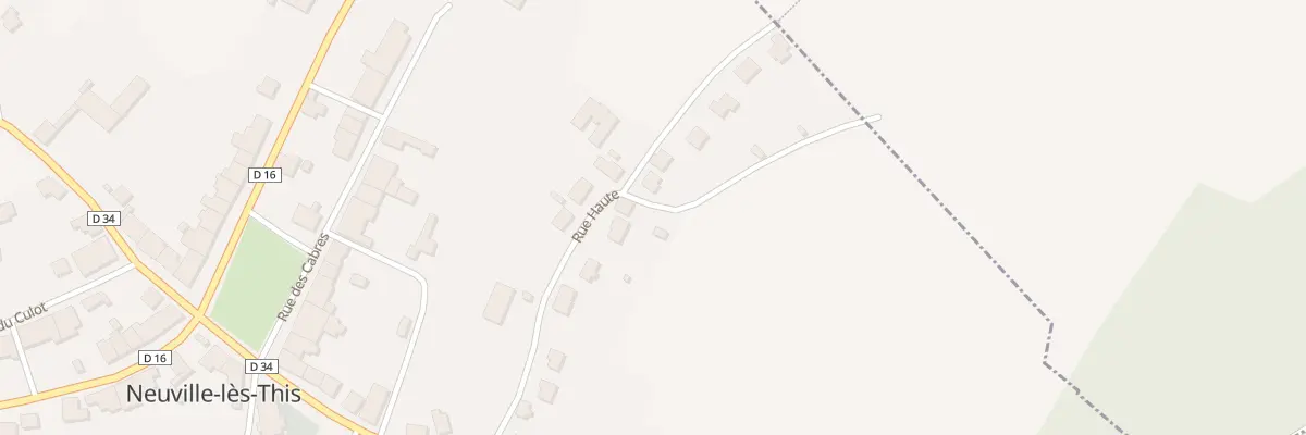 Plan du 20 Rue Haute à Neuville-lès-This