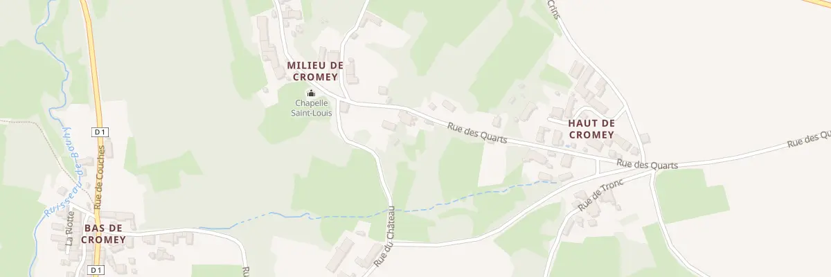 Plan du 7 Rue des Quarts à Saint-Sernin-du-Plain