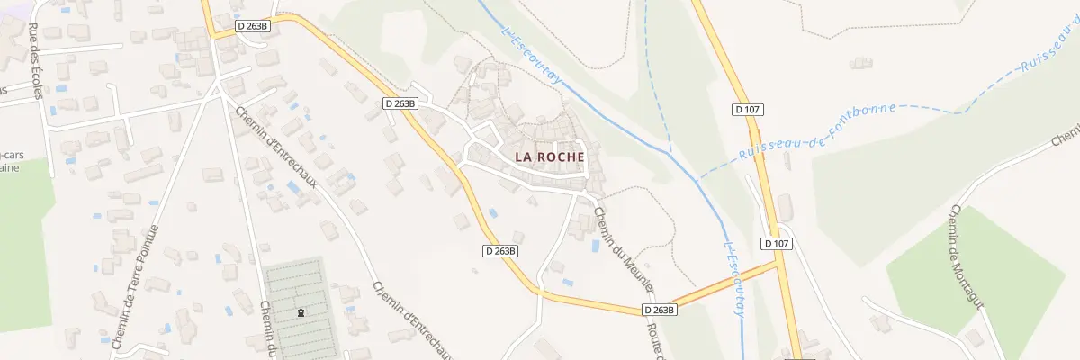 Plan du 5318 La Roche à Alba-la-Romaine