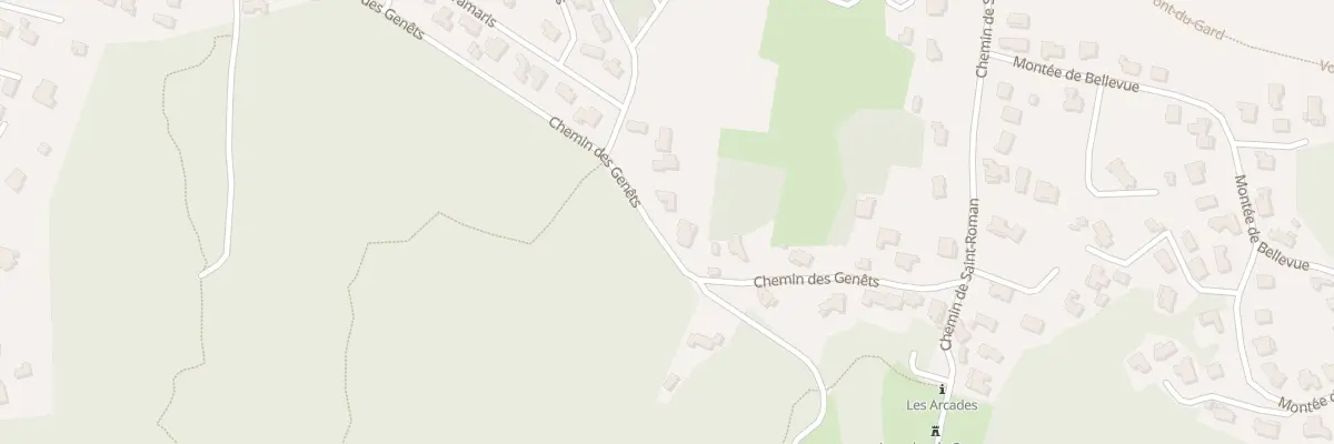 Plan du 507 Che des Genêts à Comps