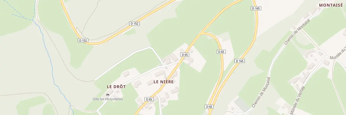 Plan du 5014 Au Niere à Château
