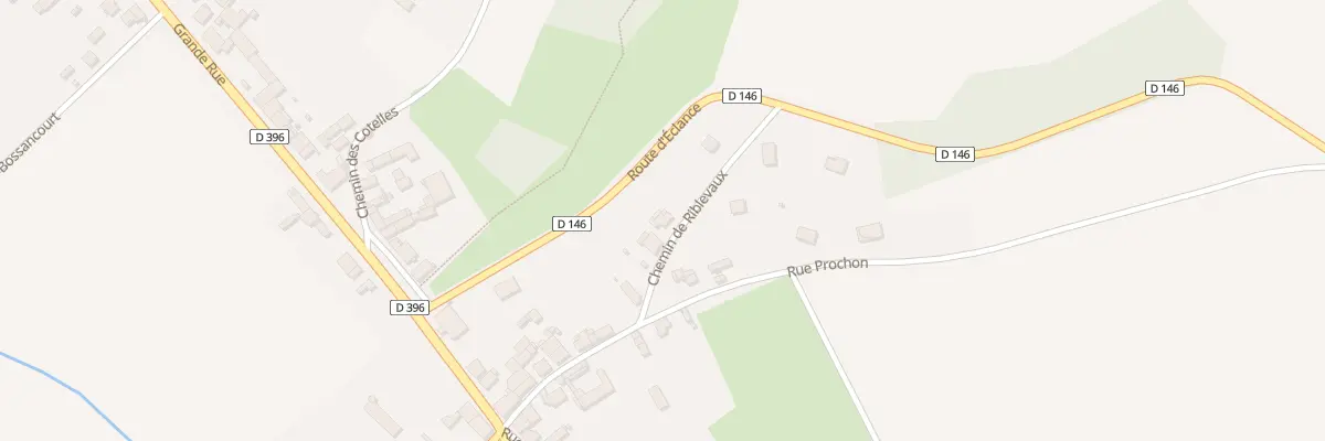 Plan du 5 Che de Riblevaux à Bossancourt