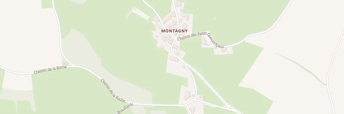 Plan du 5140 A Montagny à Bonnay-Saint-Ythaire