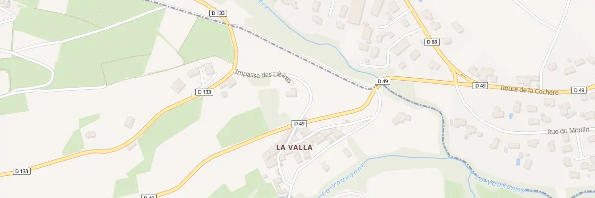 Plan du 10 Imp des Lièvres à Vaux-en-Beaujolais