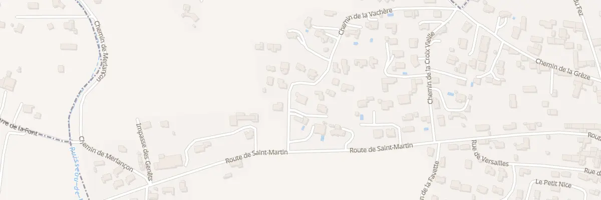 Plan du 375 Che de la Vachère à Saint-Just-d’Ardèche