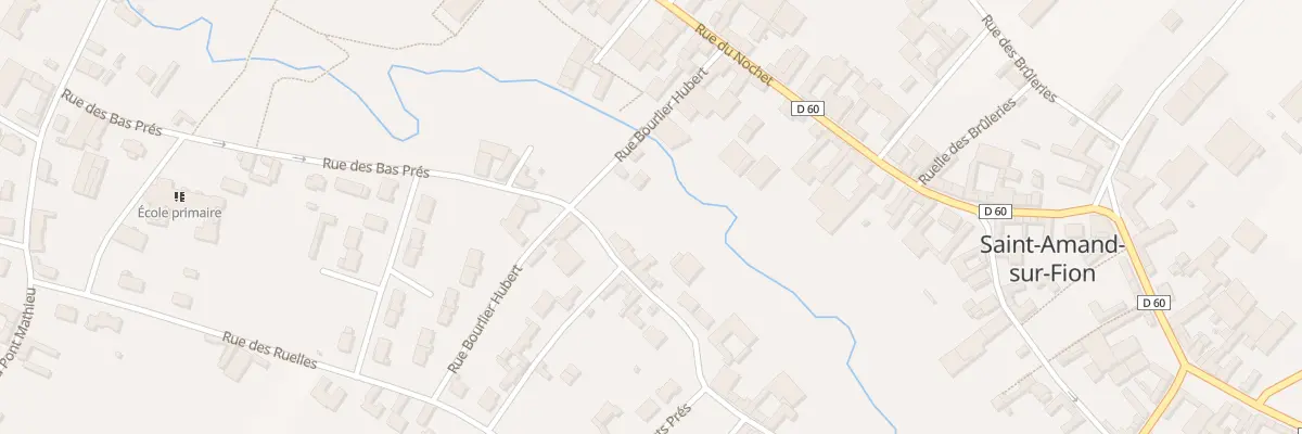 Plan du 17B Rue des bas pres à Saint-Amand-sur-Fion