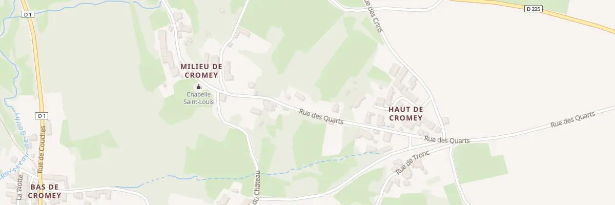 Plan du 8 Rue des Quarts à Saint-Sernin-du-Plain