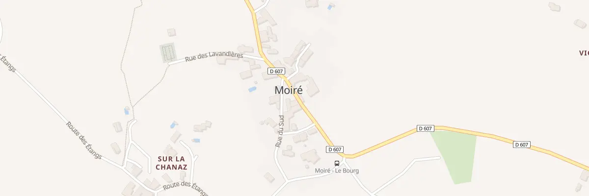 Plan du 5072 Le Bourg à Moiré