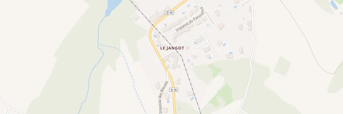 Plan du 5117 Le Jangot au Breuil