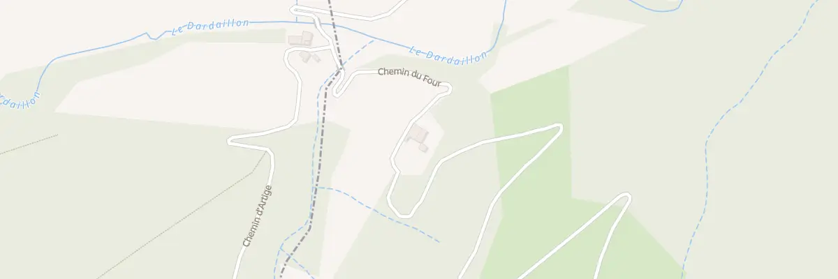 Plan du 545 Che du Four à Saint-Thomé