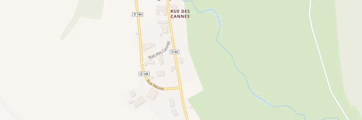 Plan du 35 Rue Principale à Argançon