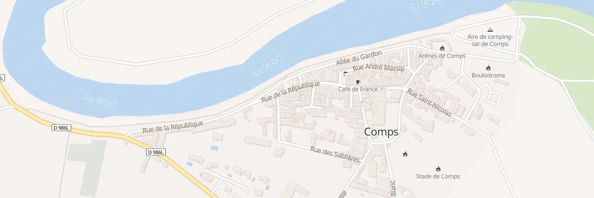 Plan du 5132 Le Village à Comps