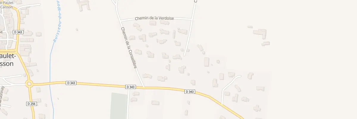 Plan du 5686 La Verdoise à Saint-Paulet-de-Caisson