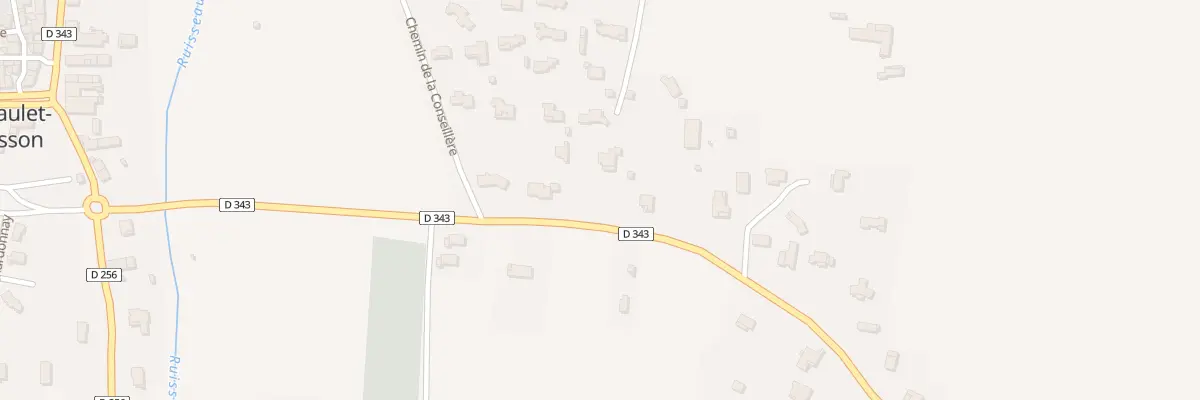 Plan du 5393 Rte de Pont à Saint-Paulet-de-Caisson