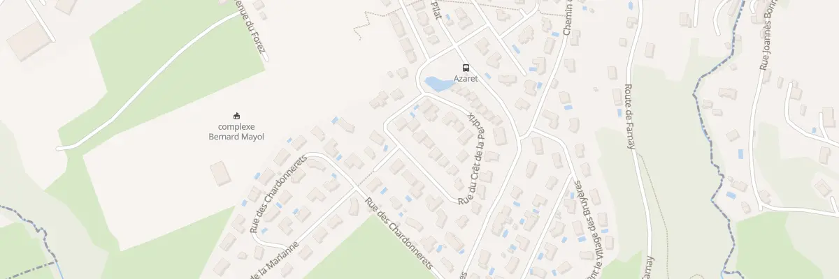 Plan du 24 Rue du Crêt de la Perdrix à Rive-de-Gier