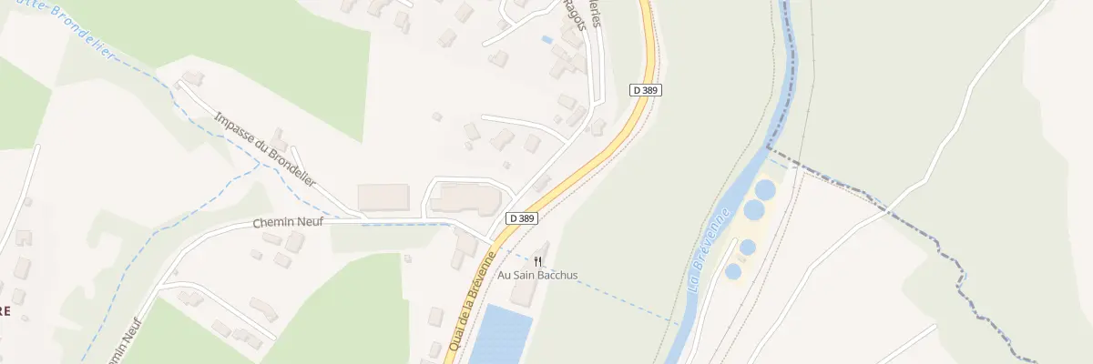 Plan du 58 Che des Ragots à Sain-Bel