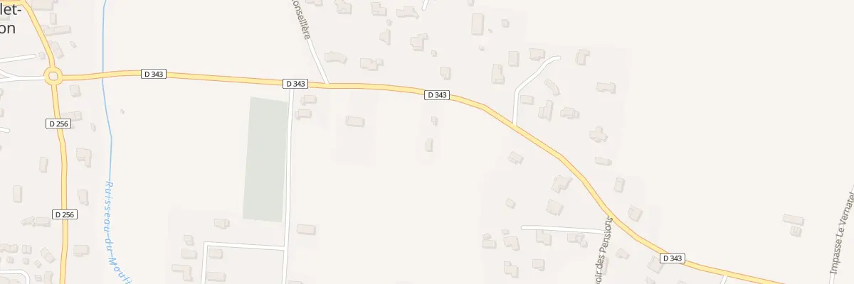 Plan du 456 Rte de Pont à Saint-Paulet-de-Caisson