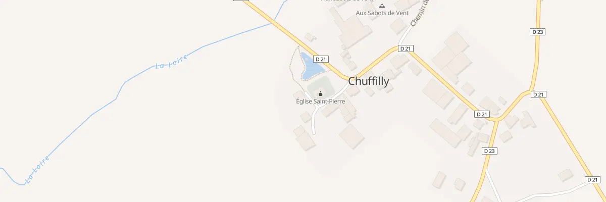 Plan du 5 Imp de l’Eglise à Chuffilly-Roche