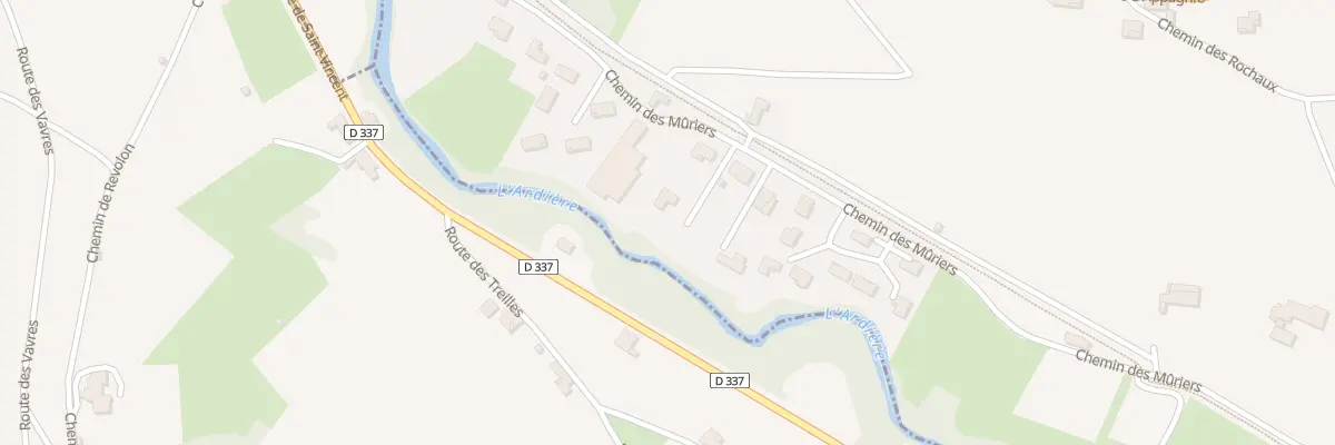 Plan du 508 Che des Mûriers à Lantignié