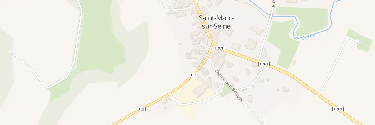 Plan du 5013 Le Village à Saint-Marc-sur-Seine