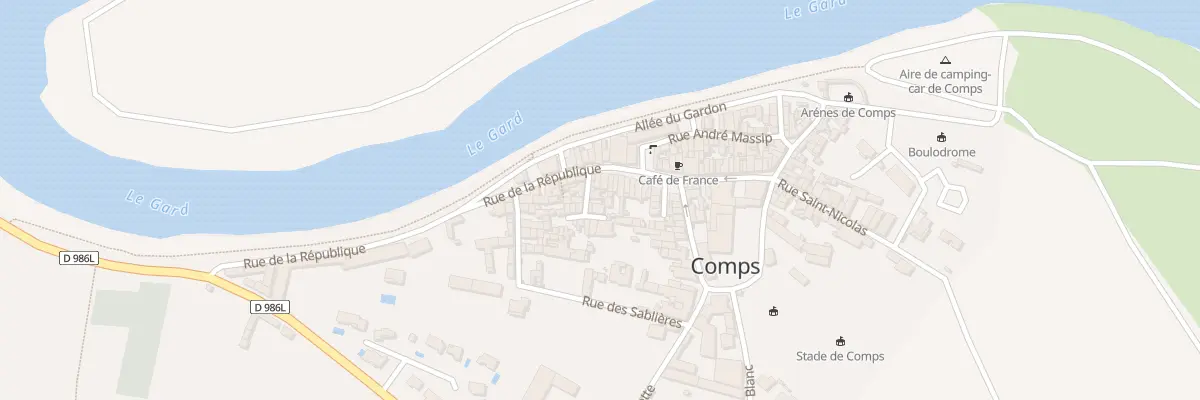 Plan du 5145 Le Village à Comps