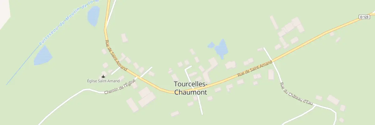 Plan du 5 Imp du Lavoir à Tourcelles-Chaumont