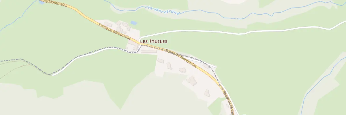 Plan du 5101 Les Etuiles à Montmelas-Saint-Sorlin