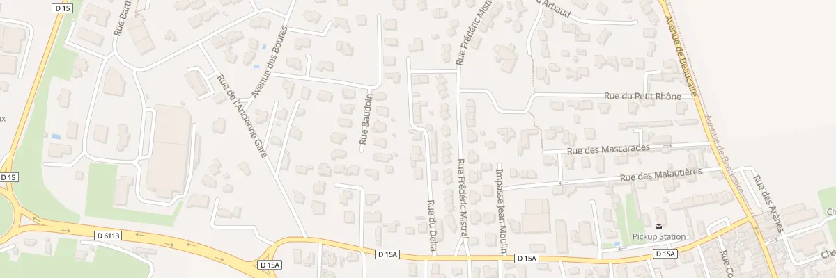Plan du 8 Rue du Delta à Fourques