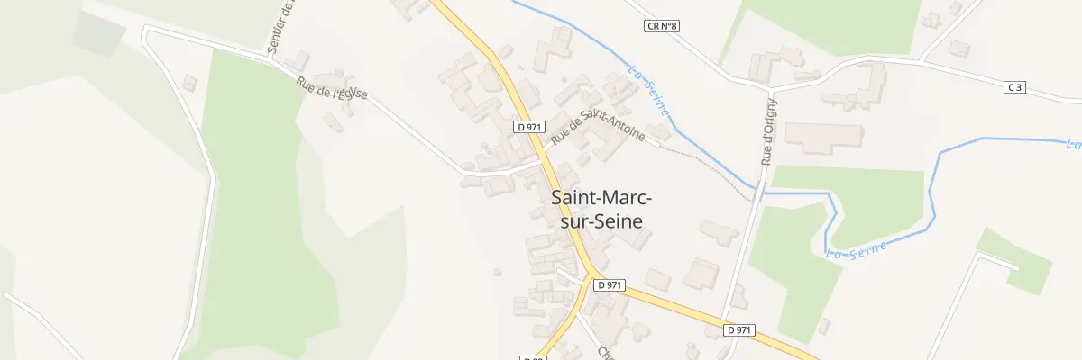 Plan du 5041 Le Village à Sainte-Colombe-sur-Seine