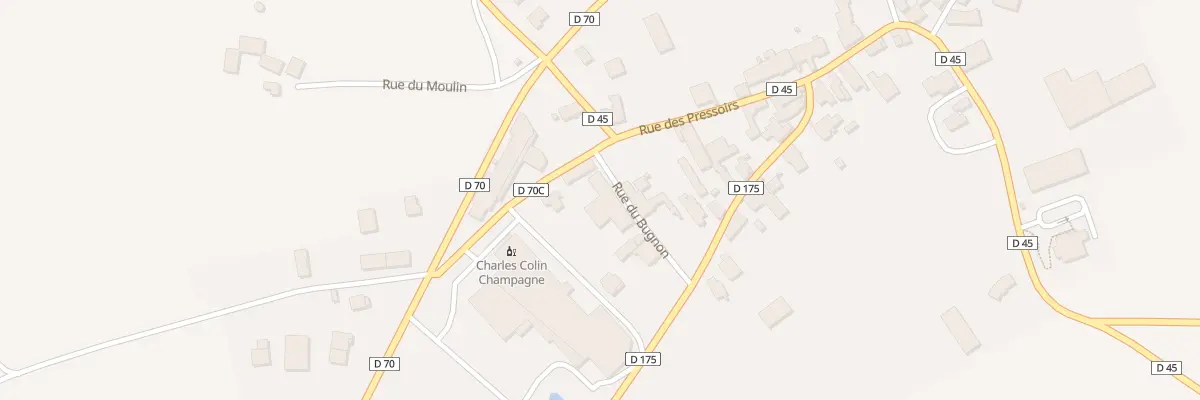 Plan du 6 Rue du Bugnon à Fontette